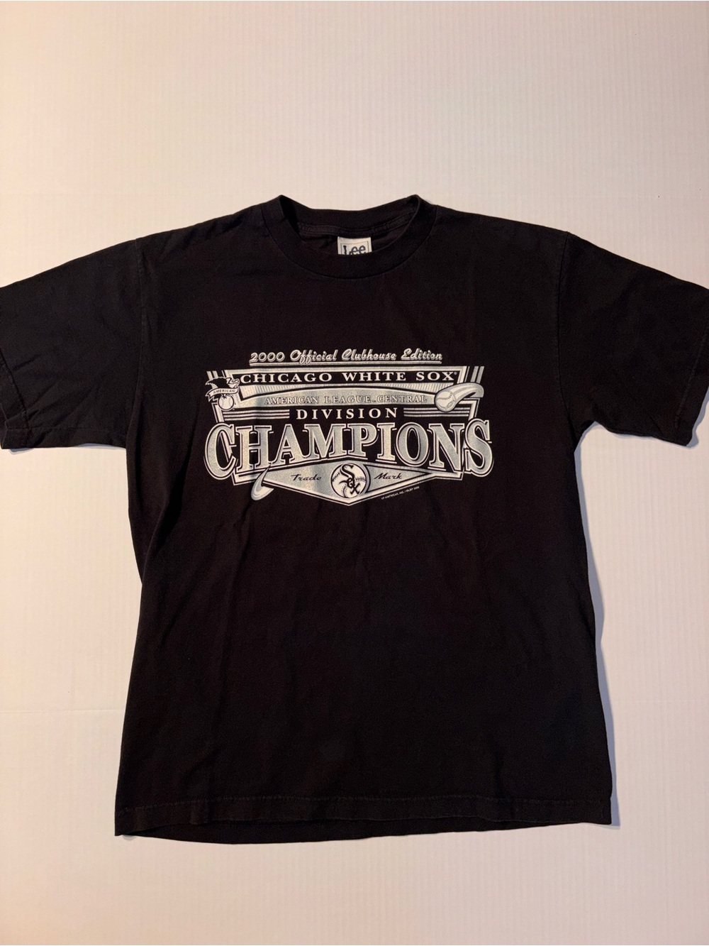 Vtg Lee Sport Chicago White Sox 2000’s American League Division Champions Tshirt